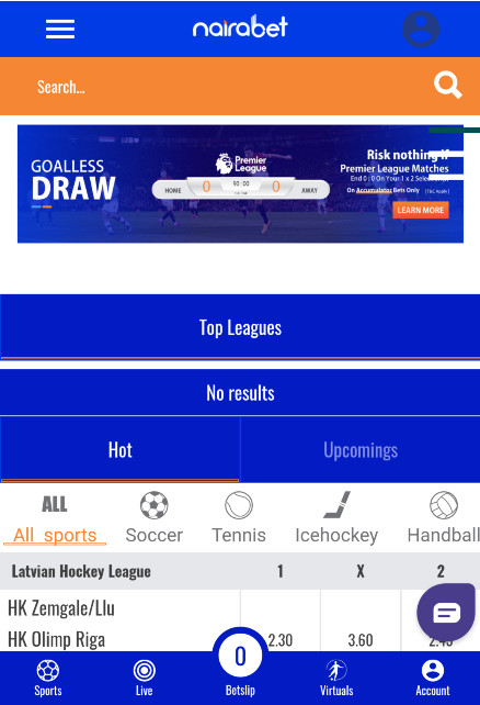 Old Nairabet Lite Mobile